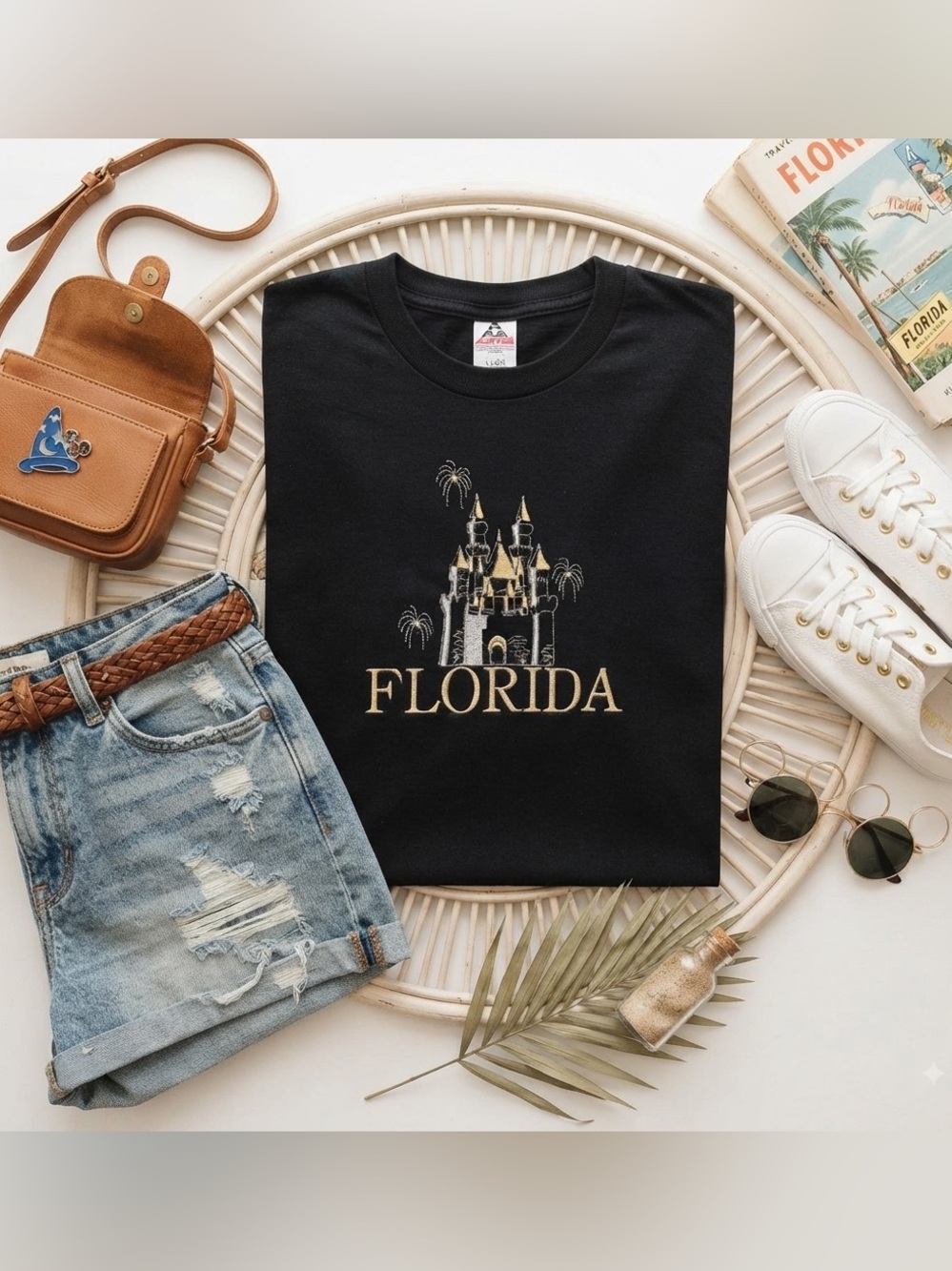 Black Florida Disney T-Shirt